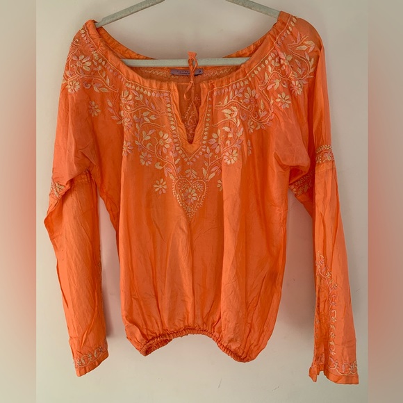 Calypso St. Barth Tops Host Pickcalypso St Barth Silk Peasant